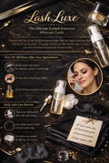 BeeLash- Beauty In The Eyes Lash Aftercare Guide | Luxury Client Care Card (Digital Download)